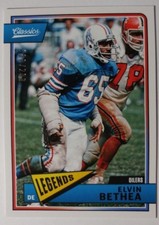 2018 CLASSICS RED BACK PARALLEL ELVIN BETHEA 180/299 OILERS (B)