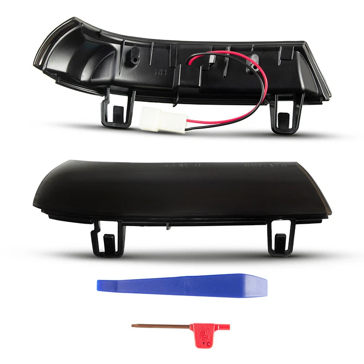 2x LED Spiegel Blinker Schwarz Smoke für VW Golf 5 Eos Passat 3C Jetta 3 SCHWARZ - Bild 2 von 4