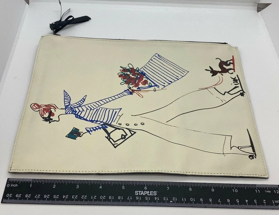 D'Izak Shopping Girl Faux Leather Womens Clutch Purse New - Image 4 of 4