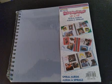 MEMORIES FOREVER 10"X10' SPIRAL BOUND 80 PAGE SCRAPBOOK ALBUM