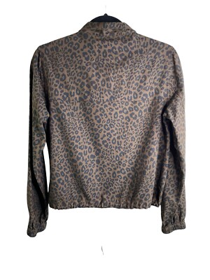 1499. Sanctuary Brown/Black Animal Print Snap Front 1499. Sanctuary Brown/Black Animal Print Snap Front