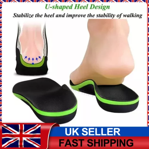 Work Boot Insoles Hiking Trainer Inner Soles Foot Inserts Support Silicone Gel - Picture 1 of 20