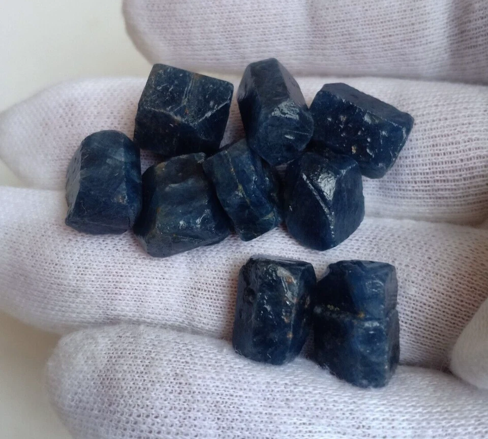 Natural Blue Sapphire Rough Lot Earth Mine Untreated Unheated Gemstone 132 Cts - Image 2 of 4