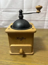 Zassenhaus Coffee Grinder Vintage German Wooden Kaffee no 154 stamped