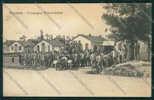 Piacenza Militari Compagnia Automobilisti cartolina QQ9729