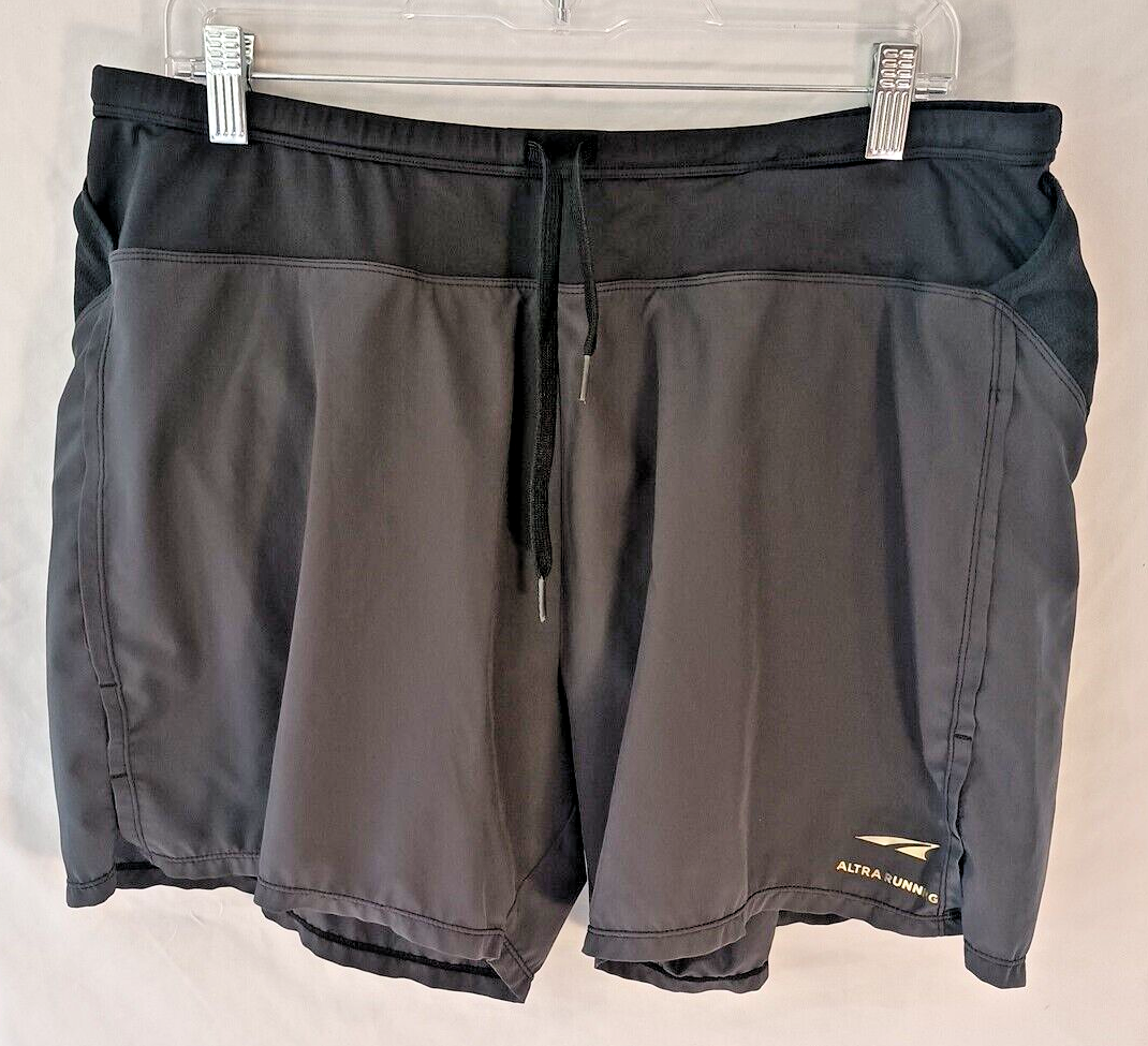 Altra XL Black Running Shorts with Liner for Jogging-image