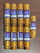  LOT of 9 FRN-R-6 BUSSMAN FUSETRON 250V TIME DELAY FUSE FRNR-6 FRNR6