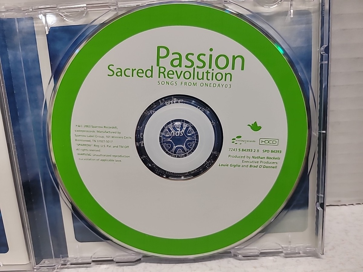 洋楽 Passion CDS Passion Worship Band Music CD Sacred Revolution Songs From One Day