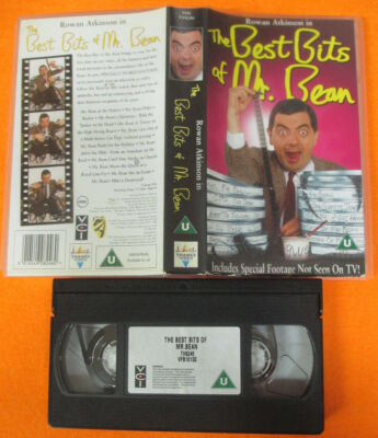 VHS Film THE BEST BITS OF MR.BEAN 1996 Rowan Atkinson THAMES (F124) no dvd