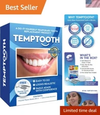 Patented Temporary Tooth Replacement Kit - Restore Your Smile Effortlessly