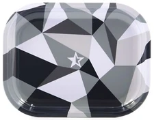 Famous Brandz PAPAYA Metal ROLLING Tray ROLLING Paper MAKER Premium SMALL *USA*