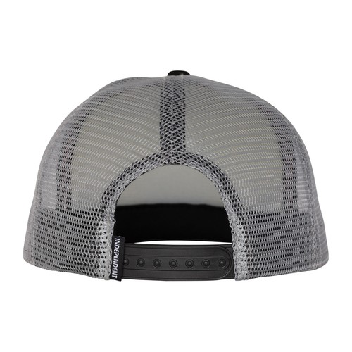 Independent Trucks BTG SUMMIT Skateboard Snapback Trucker Hat BLACK/GREY - Picture 3 of 5