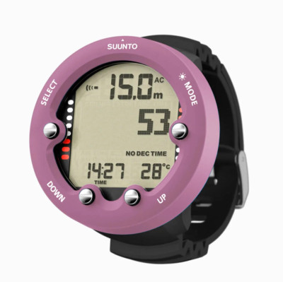 NEW Wildberry Purple Suunto Zoop Novo Wrist Scuba Dive Computer Air & Nitrox