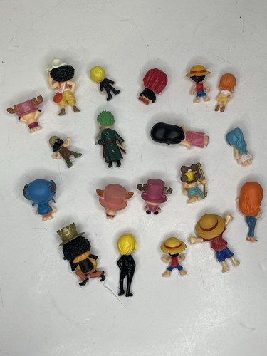 Japan One piece Zoro Sanji Mr. Luffy Nami Chopper Usopp Figure Toy Lot Of 19 - Picture 7 of 7
