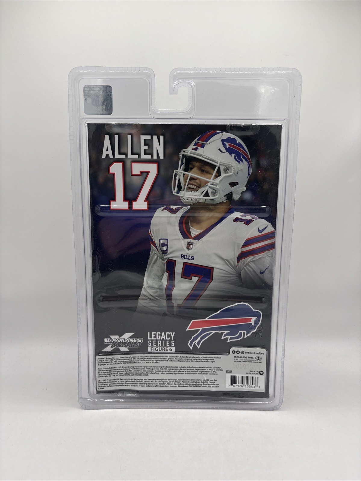McFarlane SportsPicks 2023 JOSH ALLEN 7" Figure Buffalo Bills