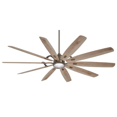 Minka Aire Barn H20 84" Ceiling Fan - Barnwood 10-Blade Remote Control - Picture 2 of 3