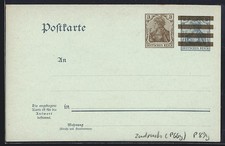 Ansichtskarte Zusage zur Teilnahme an einer Reise, Ganzsache 