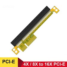 PCI-E 4/8X to PCI-E 16X Adapter PCI Express 8/16X Expansion Card for Motherboard