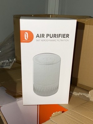 TaoTronics Desktop Air Purifier 3 Stage Filtration True HEPA TT-AP001 White