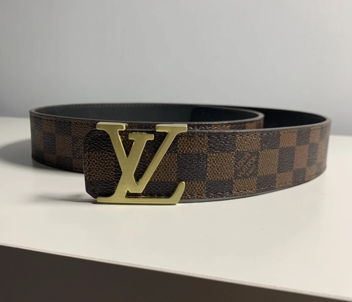 Louis Vuitton Leather Brown Belts for Men for sale | eBay