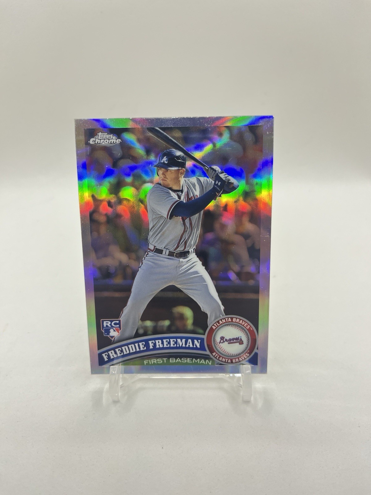 2011 Topps Chrome - Freddie Freeman #173 Refractor (RC)