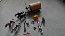 Playmobil Planwagen Vierspanner mit Kleinteilen, Vintage