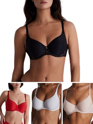 Aubade Rosessence Care Bra T-Shirt Moulded Underwired Bras Luxury Lingerie