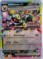 Umbreon ex 060/131 Prismatic Evolutions Stamped Promo