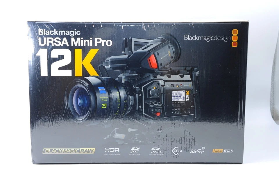 Unused in Box Blackmagic Design URSA Mini Pro 12K Digital Cinema Camera Body - Image 2 of 4