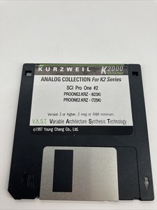 Kurzweil K2000 Analog Collection K2 Series Floppy Disc Sci Pro One 2