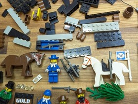 Lego 6761 Bandits Secret Western Hide-Out Original Box Box Goldmine RARE 6762