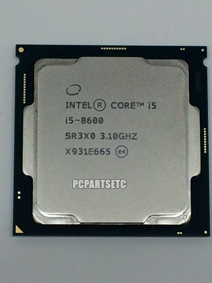 Intel Core i5-8600 Processor Model Computer Processors (CPUs) for