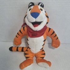 TONY The TIGER KELLOGG FROSTED FLAKES '90's 10" Plush Stuffed Animal Toy VINTAGE