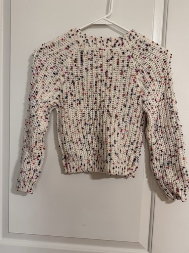 Finding Foxtale Boutique Confetti Sweater Tween Girls Size 8 - Picture 4 of 4