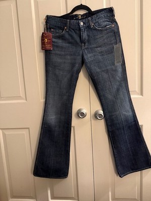 7 For All Mankind Low Rise A-Pocket Flare Jeans
