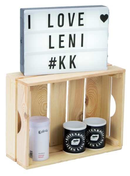 GemüSekiste Leni Stapelkiste Obstkiste Regalkiste Weinkiste Apfelkiste-image