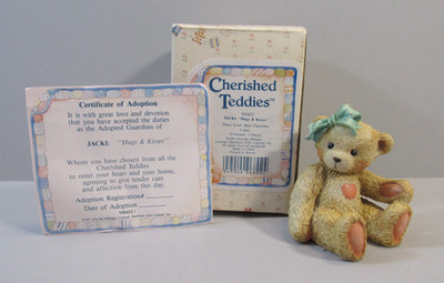 Cherished Teddies ''Jacki'' Three Sister Bear Figurine - #950432 - 1991