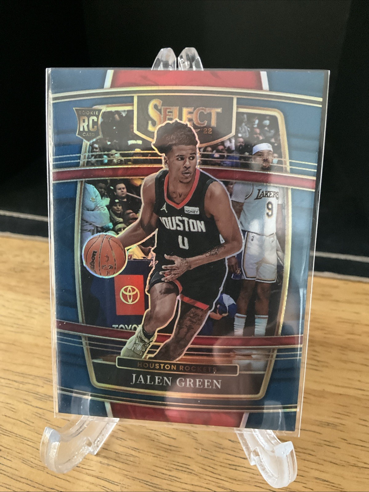 2021-22 Panini Select - Concourse Blue Prizm #7 Jalen Green (RC) rookie NBA