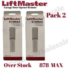2 Pack LiftMaster 878MAX Garage Door Keypad Wireless and Keyless Entry System