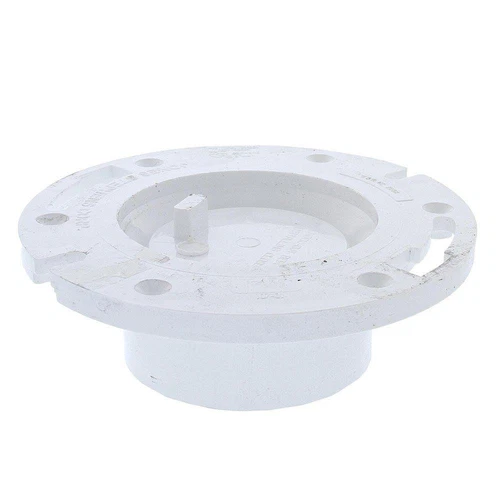 Jones Stephens C50340 3 x 4 in. PVC Closet Flange with Knockout - Picture 1 of 3
