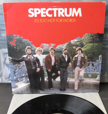 Spectrum: It's Too Hot For Words LP - Rounder Records 1982