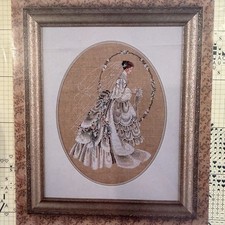 Lavender Lace The Bride Counted Cross Stitch Pattern