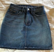 Calvin Klein Mini Denim Skirt