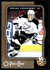 2007-08 O-Pee-Chee #308 Ruslan Fedotenko New York Islanders Hockey Card