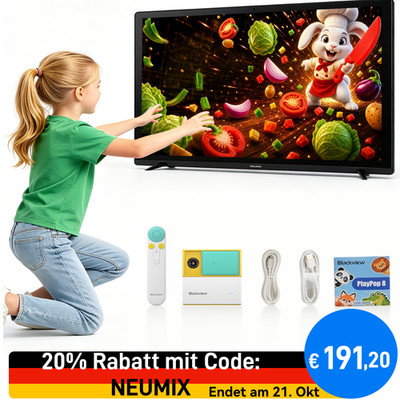 Blackview PlayPop 8 Game Console Bewegungsspiele für kinder Video Games 4K HDMI