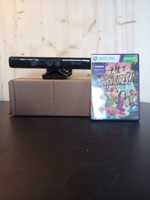 Microsoft 1414 Xbox 360 Kinect Sensor Bar -  With A Kinect Adventures Game 