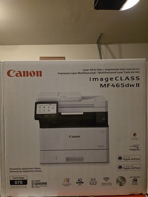 New Open Box Canon MF465dw II All In One Wireless Laser Printer With Toner