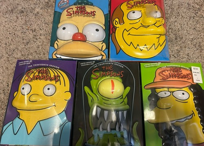 #ad Simpsons DVD Collectors Edition Molded Heads 11 15 1112131415 $99.95