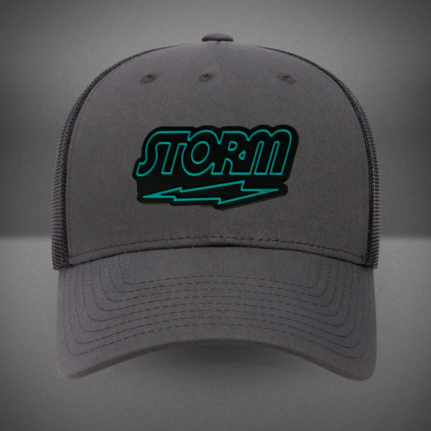 Storm Bowling Retro Trucker Hat Charcoal/Black