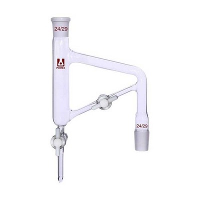 Chemistry Lab Water Distributor Glass PTFE Stopcock Oil-Water Separator